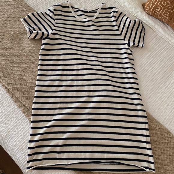 perfectwhitetee blue and white stripe t-shirt dress - worn once maybe not at all - Picture 8 of 8